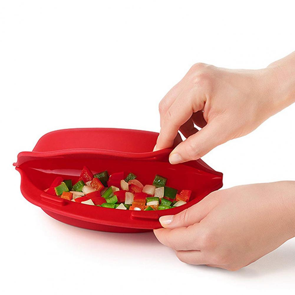 Omelette Maker Durable Silicone Omelet Tool Microwave Oven for Cooking Plates