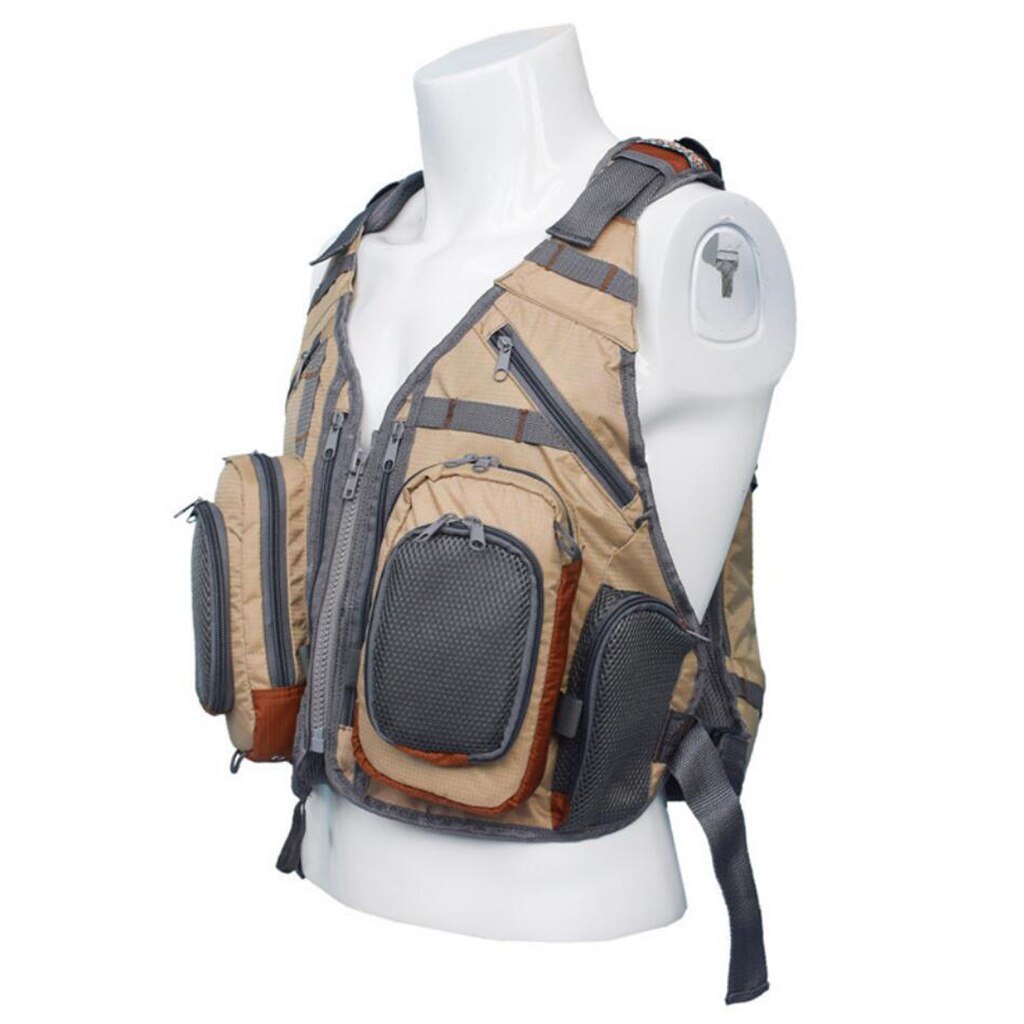 Fly Fishing Backpack Vest Combo Fishing Tackle Bag Director Mesh Vest