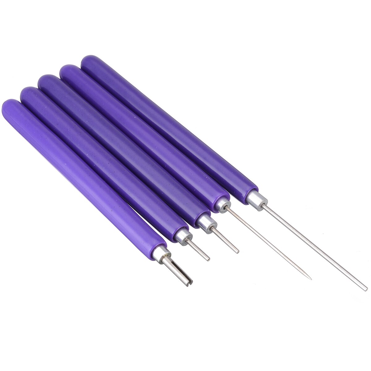 5 sztuk/zestaw ozdoby papierowe pióra DIY z rowkiem księga gości z rowkiem narzędzia rzemieślnicze prace ręczne z papieru narzędzia robić quillingu