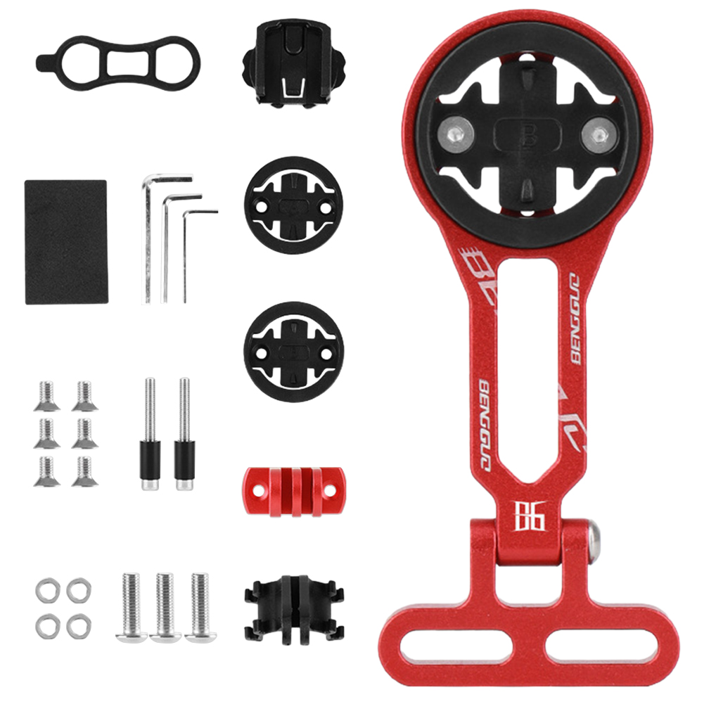 Bicycle Computer Camera Stand MTB Bike Stem Holder for Garmin Bryton Wahoo Giant Light Camera Bicycle Mounts Holder: Yellow