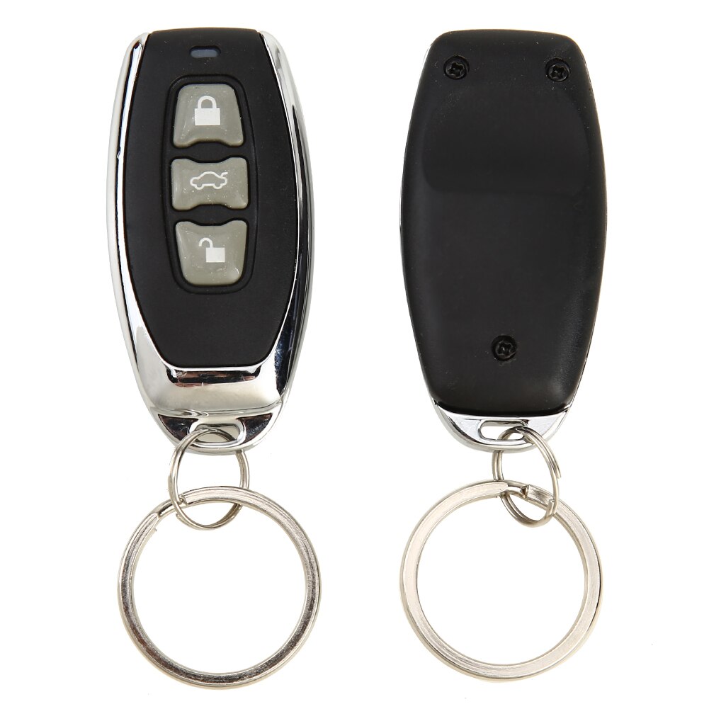 Car Security Alarm Remote Control Central Locking System Keyless Entry Immobiliser Shock Sensor Alarm Central Kit Accessories