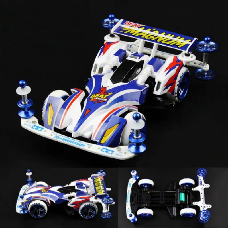 Racing Modified Track Racer Toy Model Accessories Parts Assembly Painted Car Shell 1/32 Mini 4WD Car Series: light green