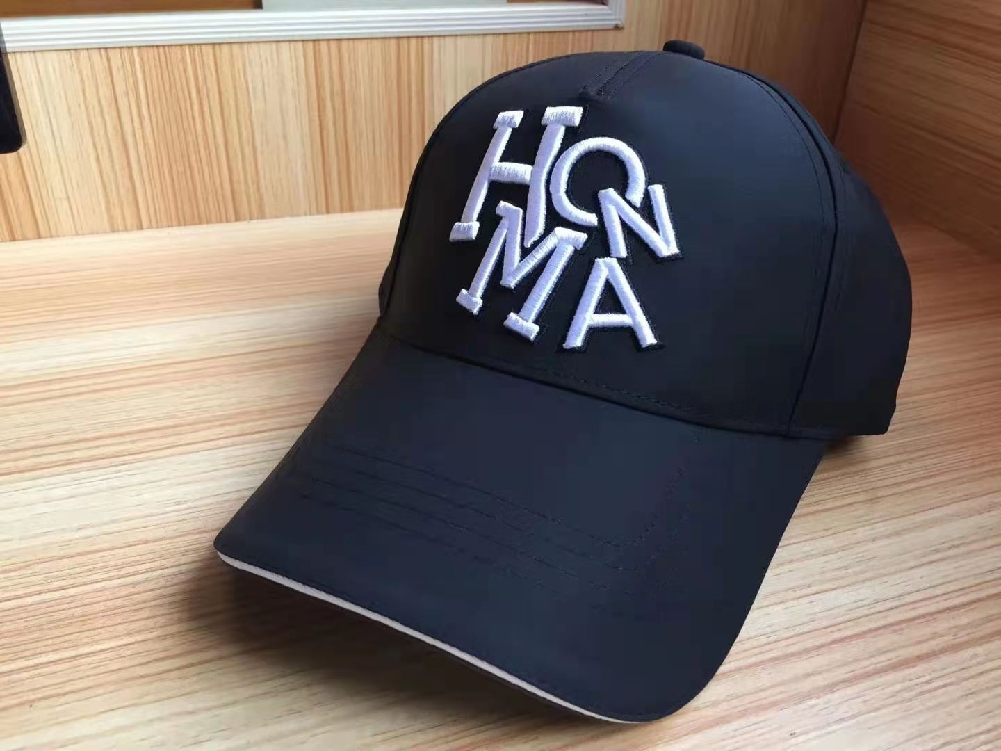 Golf cap Men's sports hat: Black