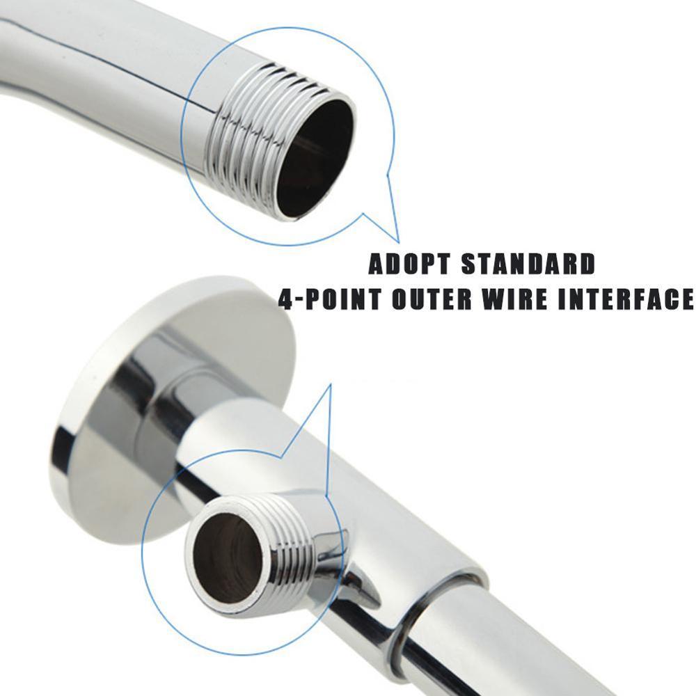 Shower Extension Arm Bathroom Copper Base Strong Wall Accessory head Bathroom Adjustable Mount Holder Shower Bracket Hand G6Q7