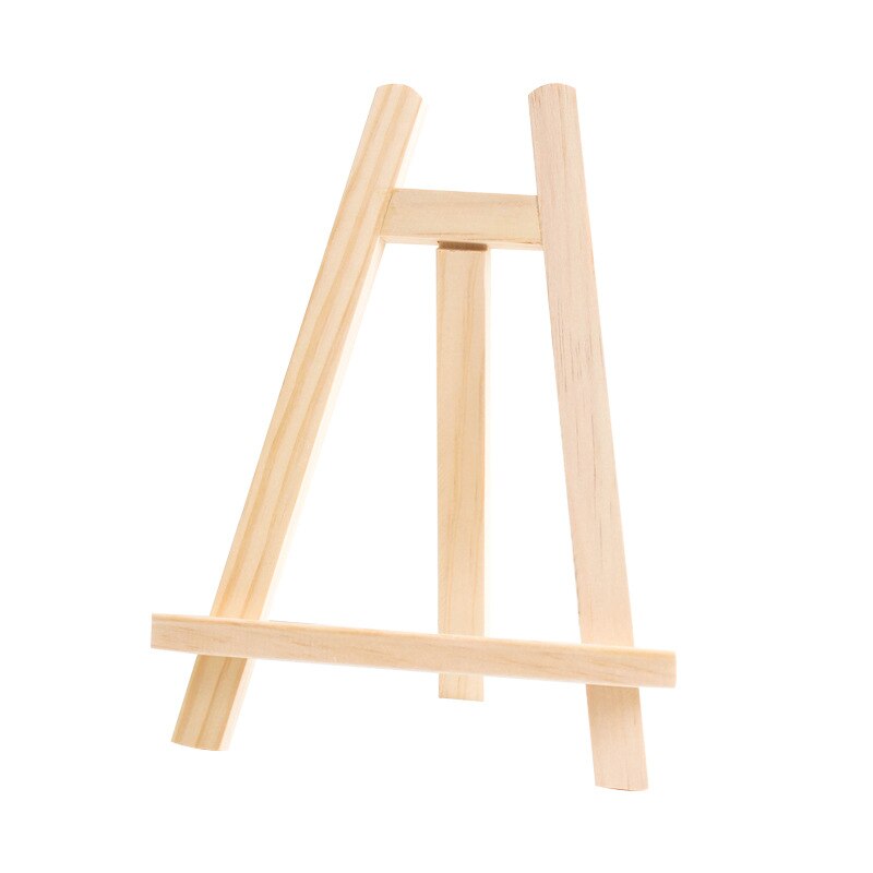 Mini Wooden Adjustable Painting Drawing Stand Easel Frame Artist Tripod Display Shelf School Student Artist Supplies