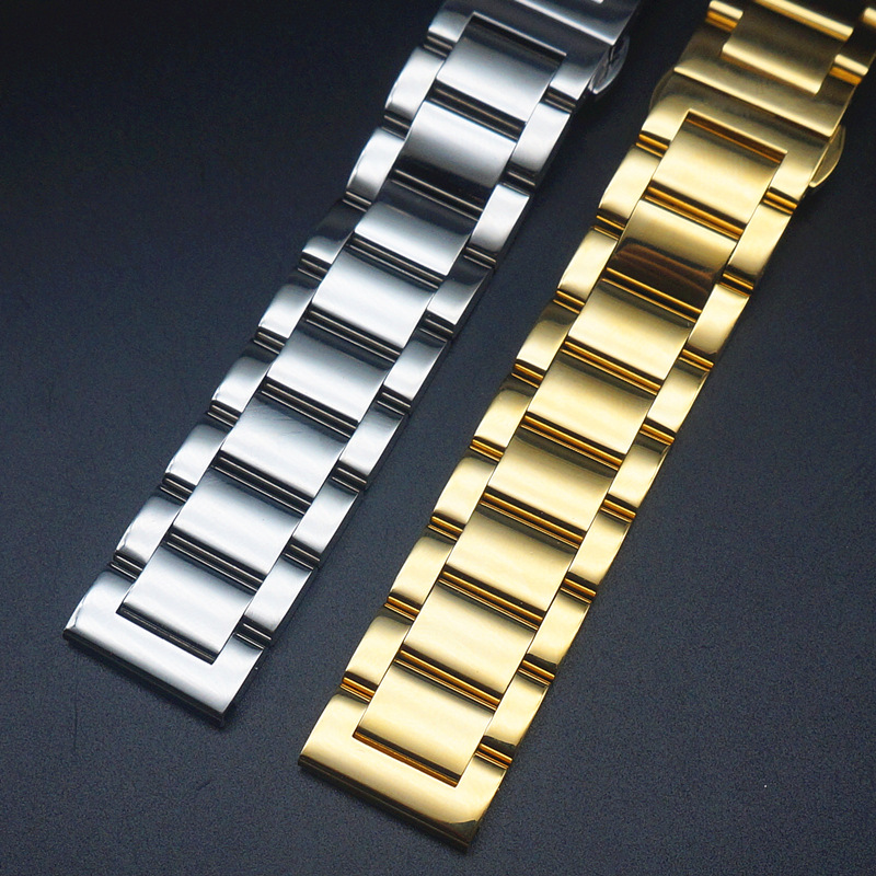 Rvs Horloge Band Strap 18mm 20mm 22mm 24mm Polish Horlogeband Pols Riem Armband Accessoires