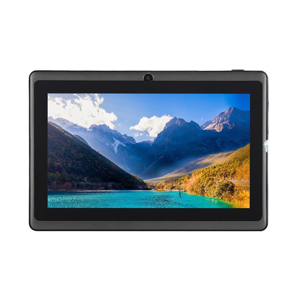 Portable Size Tablet 7 inch Tablet for Allwinner A33 Tablet PC 512MB+ 4GB for Android 4.4 Quad Core Q88 Kids PAD