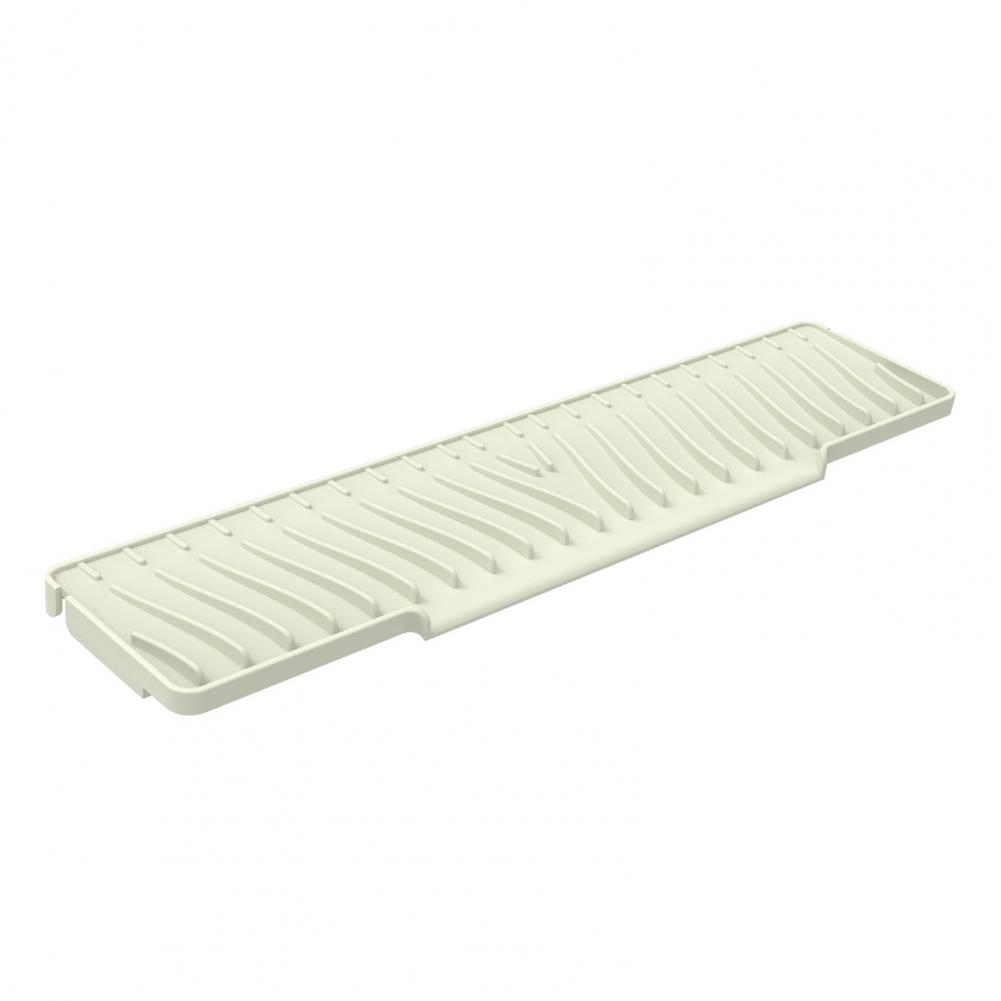 Tapis de vidange pour évier de cuisine, robinet en Silicone, protection contre les éclaboussures, ensemble de tapis de vidange pour cuisine salle de bains, eau antidérapante pour ferme: Beige