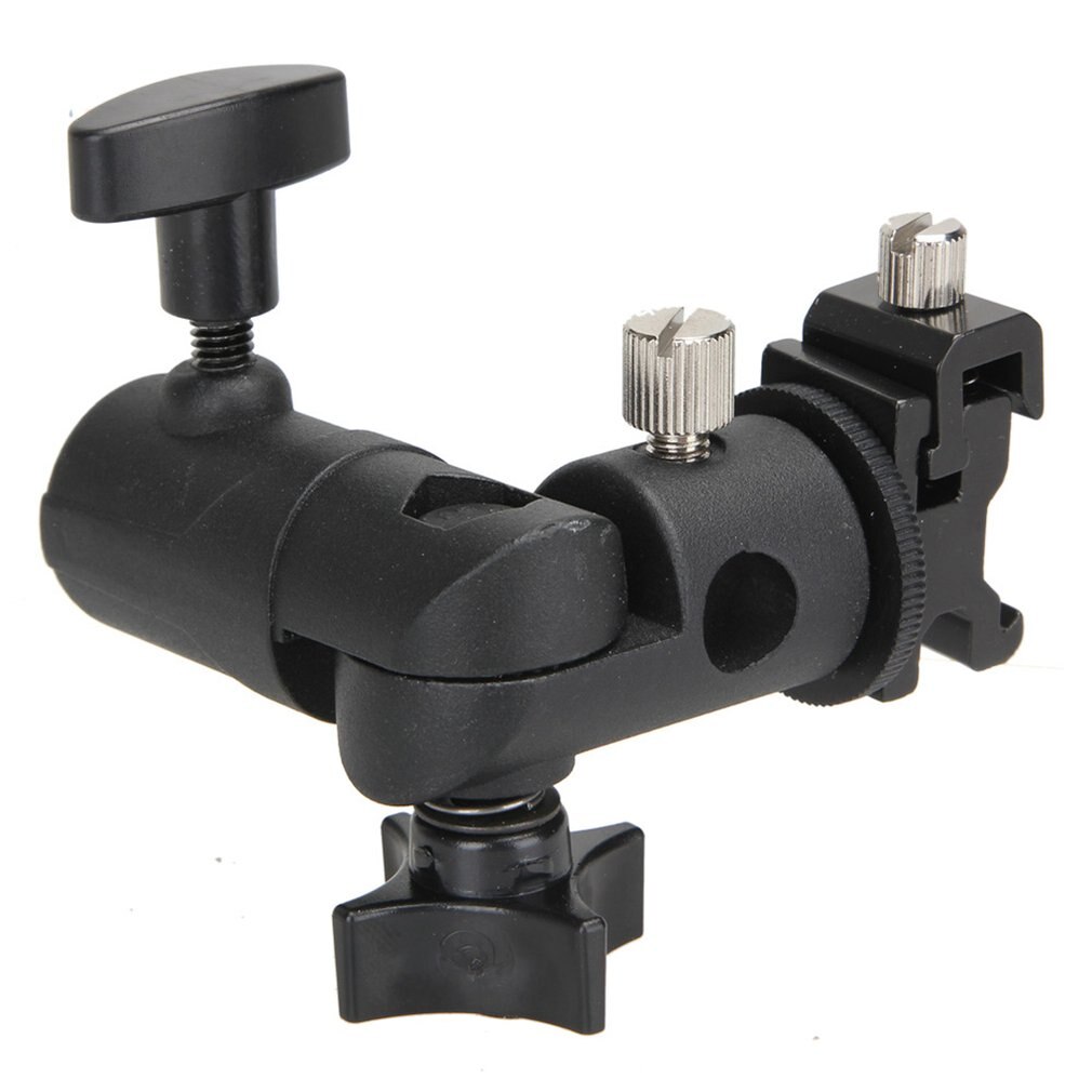 E bilden Universal- Metall-Halterung Stehen Heißer Schuh Speedlite Regenschirm Halfter Regenschirm montieren Adapter für Foto Studio ACEHE