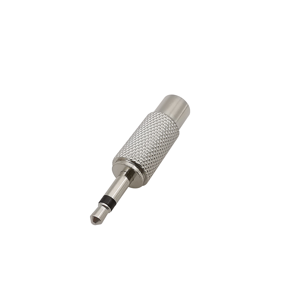 1 Stück 3,5mm Stecker auf RCA-Buchse Stecker Mono Stereo Audio- Konverter Erweiterungs Adapter: Armee Grün
