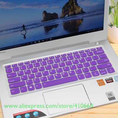 Til lenovo ideapad  s145 l340 s340 14 ast 14 iwl 14 igm 14 ikb  s145-14 ast  s145-14 ikb  s145-14 iwl  s145-14 igm 14 " laptop tastatur cover: Lilla