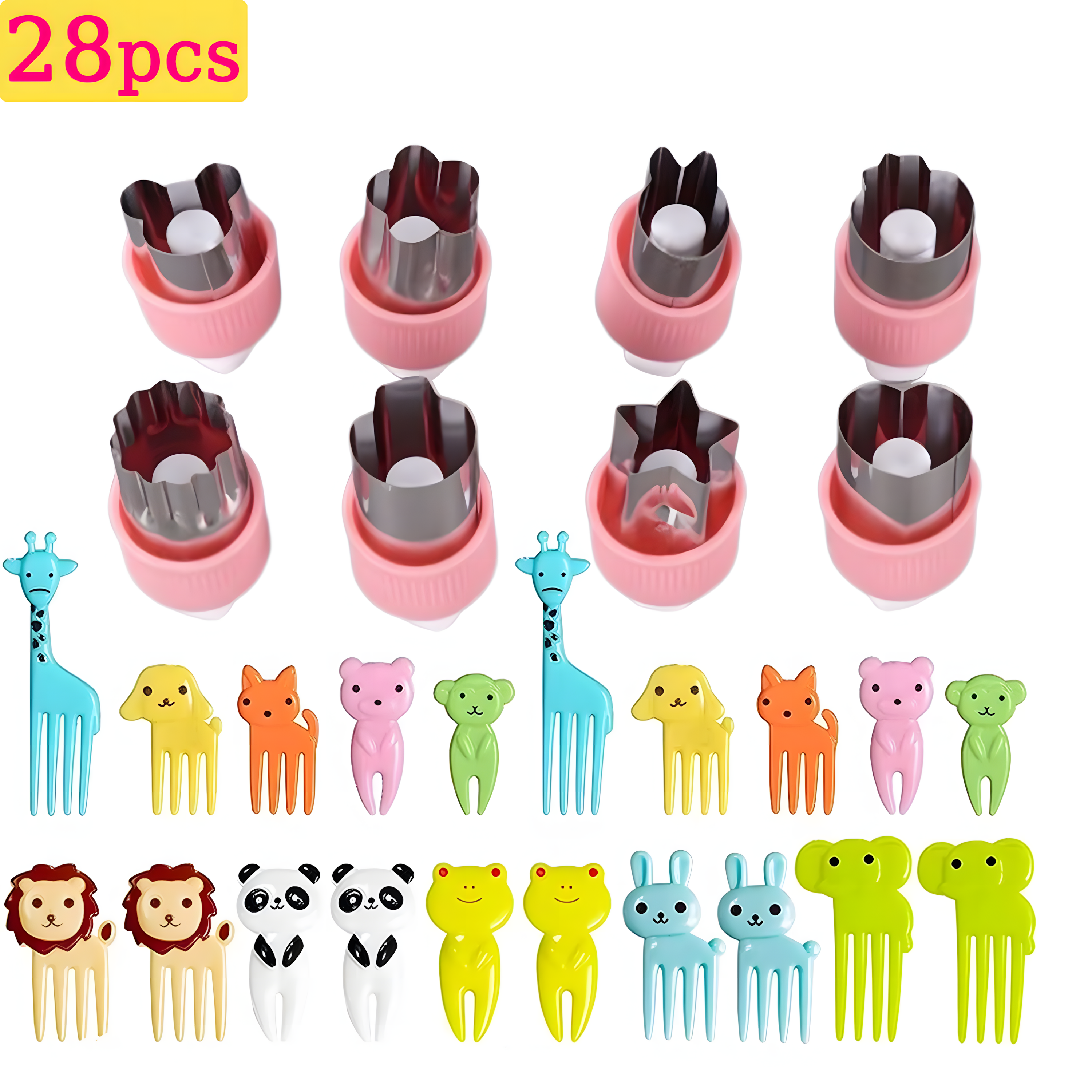 Accesorii pentru cutii de prânz bento pentru copii cu mini furculițe pentru fructe/tăietor de fructe/recipient pentru sos de soia/căptușeli din silicon pentru brioșe: Ciocolată