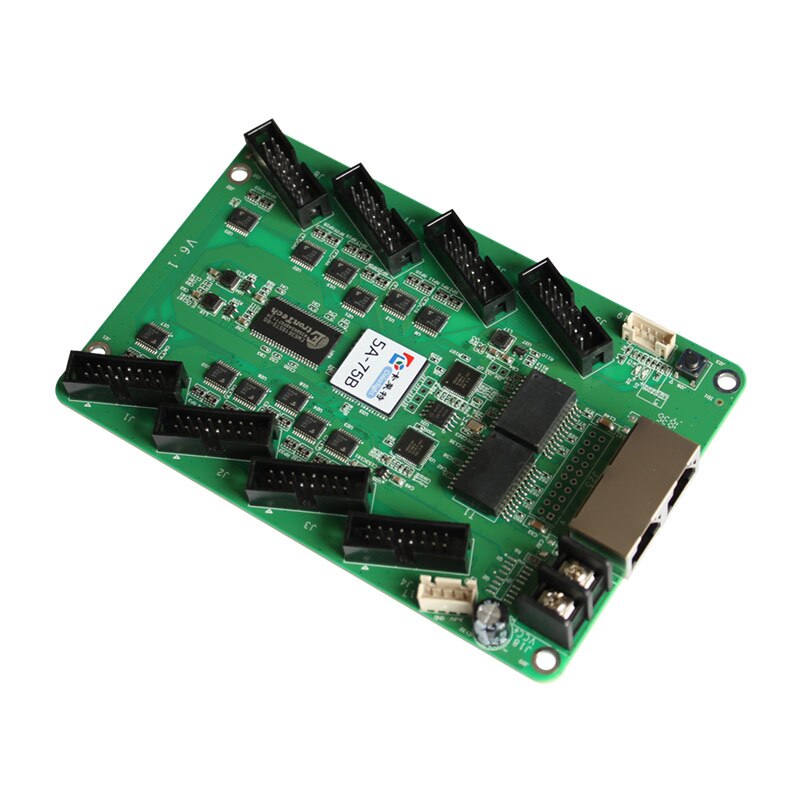 colorlight 5a-75b led receiver card for led screen full color with 8 hub75 interface matched with colorlight s2 sending card
