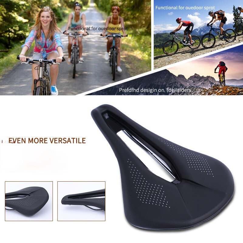 Bike Saddle Seat, Comfort fietszadel, U-vorm noseless Mountain Road Stad MTB zadel van de fiets Kussen Wide schokabsorberende Fietsen Accessoires
