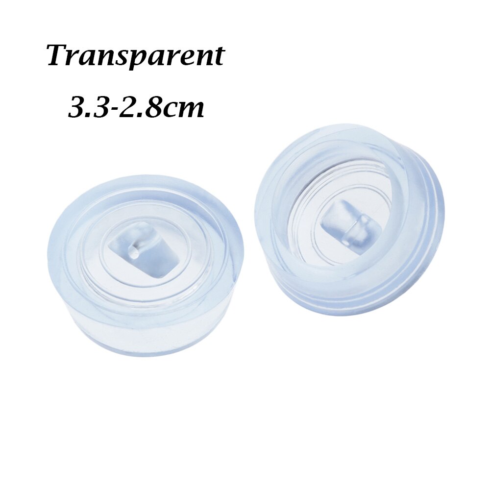 Tapón de bañera duradero a prueba de fugas, útil tapón de desagüe para cocina, alcantarillado, tapón de goma para fregadero, suministros de baño, 1 ud.: 3.3-2.8cm