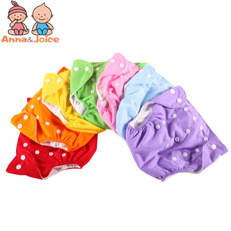 10pc/lot Diapers Washable Reusable Nappies Grid/Cotton Training Pant Cloth Diaper Baby Fraldas Winter Summer Version Diapers