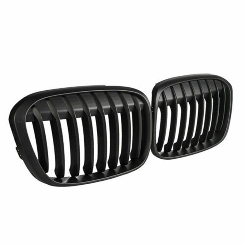 Matt svart frontstøtfanger nyregrill for-bmw  x1 f48 f49