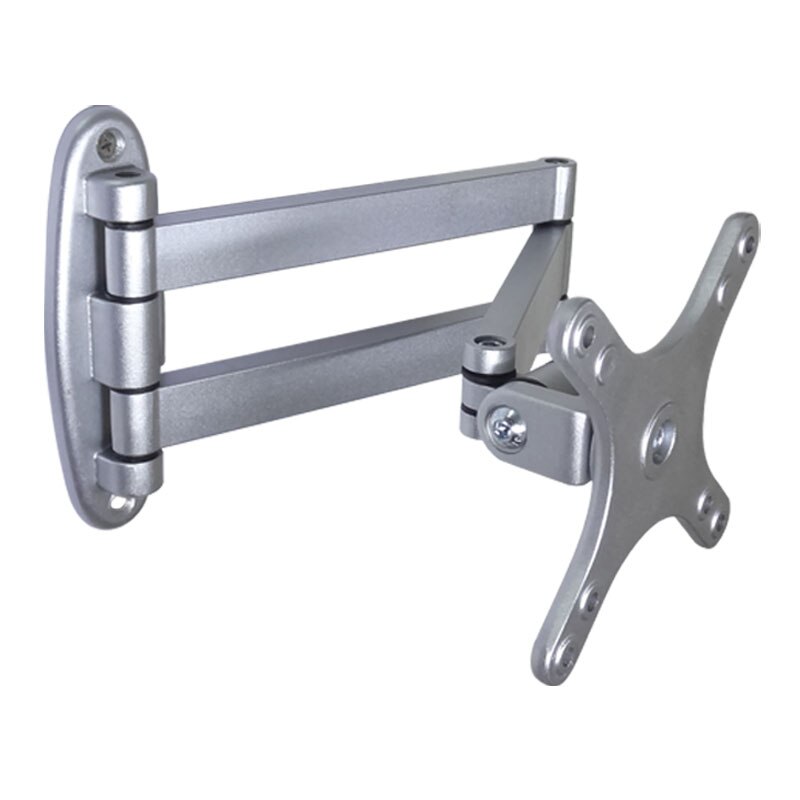 Universal computer liquid crystal display bracket wall mounted universal rotary telescopic TV hanger adjustable wall mounted
