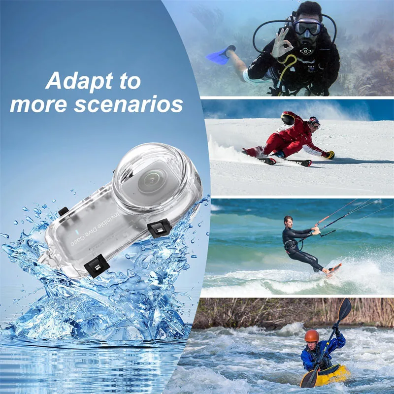 for Insta360 X4 Accessories Dive Case Selfie Stick Storage Bag Lens Cover Screen Protector Hand Wrist Strap Battery Charge Box