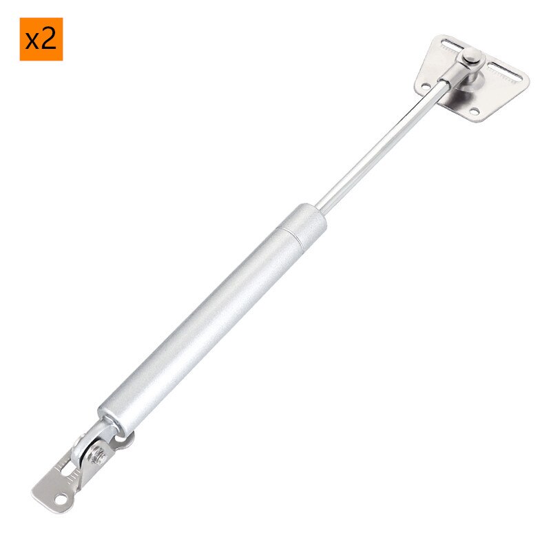 2Pcs Home Cabinet Door Support Hinges Bookcase Door Hydraulic Lifting Rod Furniture Mute Hidden Support Rod Hardware Accessories: C