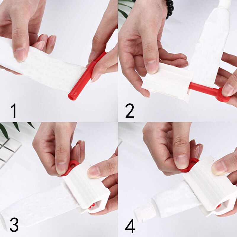 Eenvoudig te reinigen badkamerproducten tandpasta knijpers 1 pc hittebestendige huishoudelijke producten