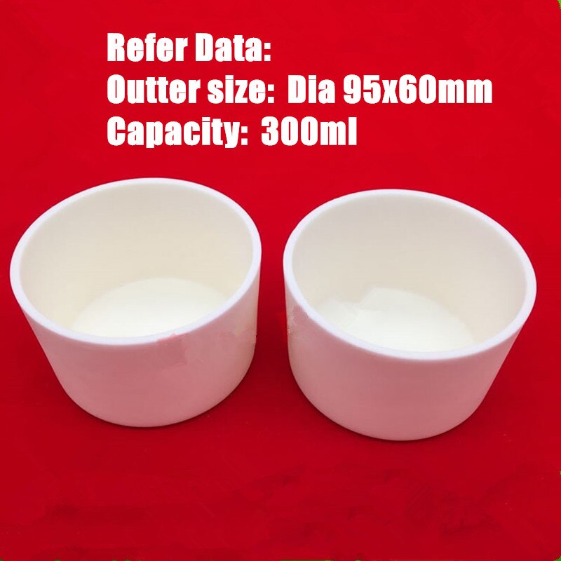 99.5% alumina crucible cylindrical corundum crucible /Cylindrical ceramic refractorye crucible