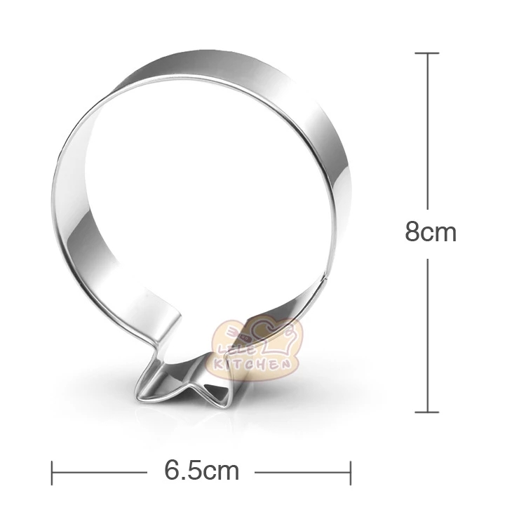 3D Pferd Cookie Cutter Edelstahl Ebene Kekse Werkzeug Backen Zubehör H331: H325