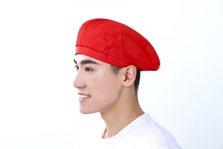 chef Hat hotel uniform chef uniform restaurant Hat cook uniform chef working wear Hat restaurant waiter work cap: 11
