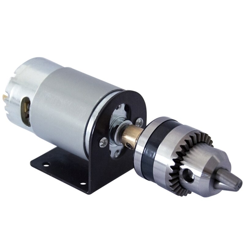Svarvpress 555 motor bänkborr 8000 rpm motor likströmsmotor för gör-det-själv montering