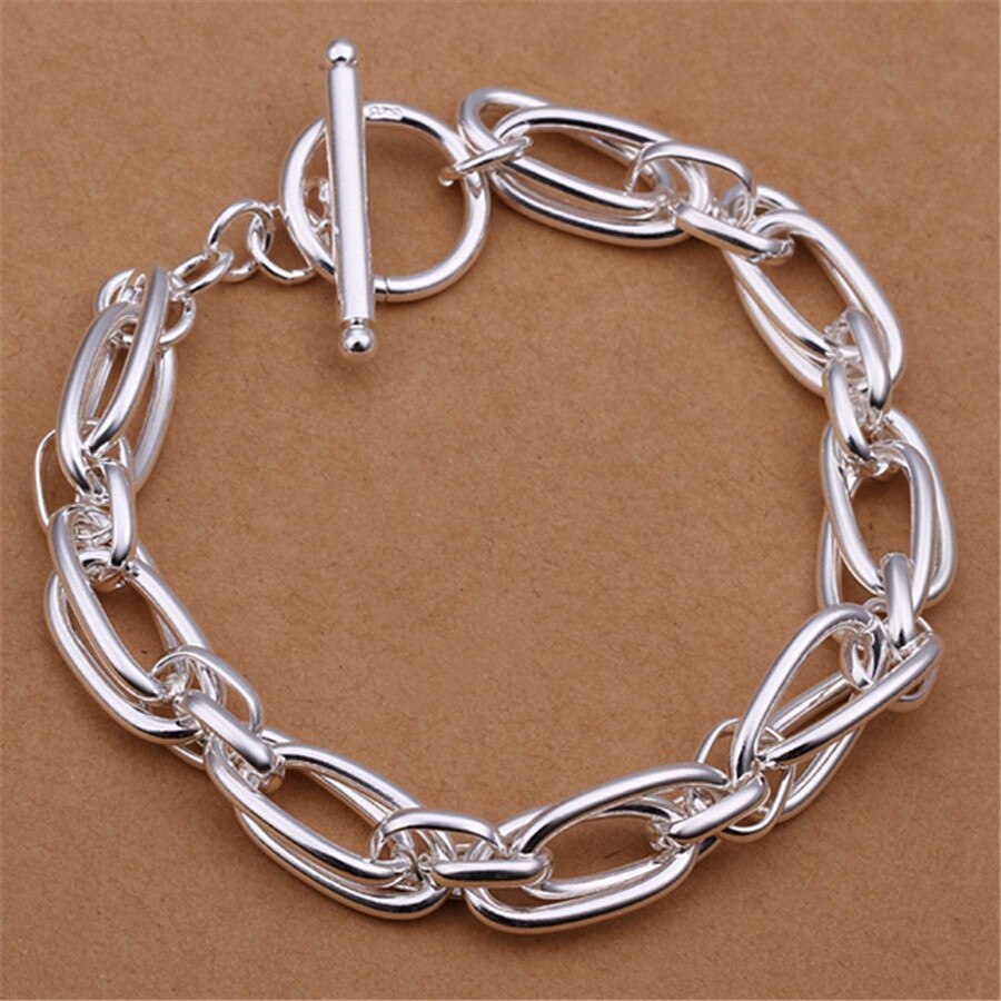 Voor Mannen Vrouwen Ketting 925 Sterling Zilver Armbanden Nobele Huwelijkscadeau Party Mode-sieraden Kerstcadeaus