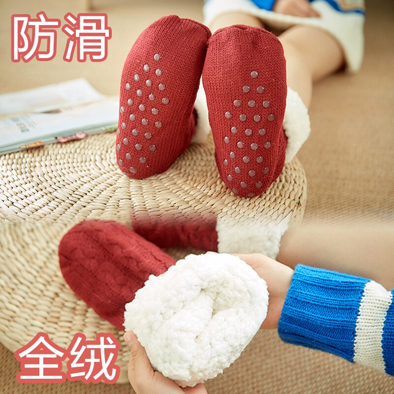 Lanshulan frauen Winter Socken Kanada-30 Grad Widerstehen Kalten männer Wolle Socken Für Mädchen Jungen Verdicken Socken Boden Warme