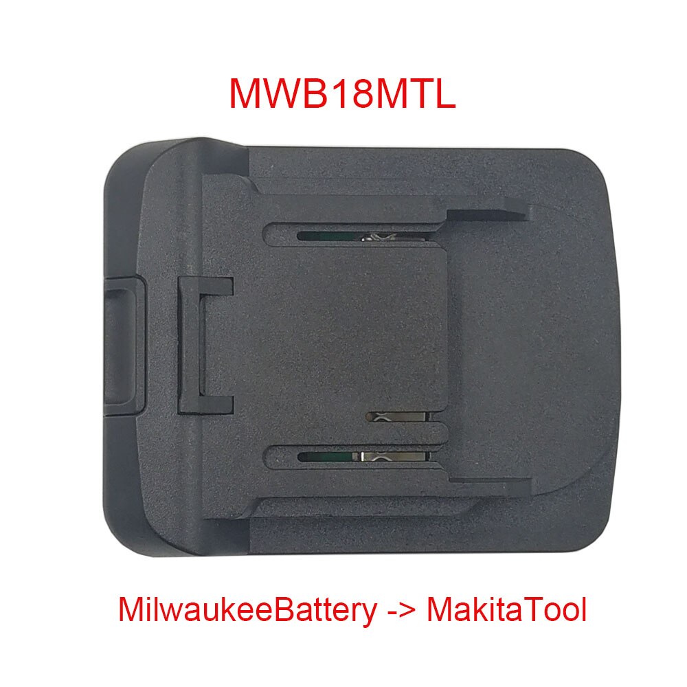 Adapter til makita 18v værktøj til dewalt bosch aeg ridgid devon worx milwaukee black decker porter-kabel stanley li-ion batteri: Mwb 18 mtl