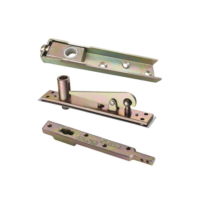 100kgs~200kgs Load capacity floor spring door accessories iron casting rocker+upper rotating pivot+top pivot door closer PJ02