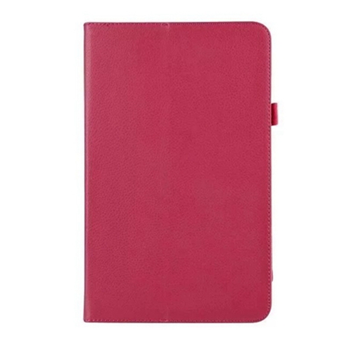 For Samsung Galaxy Tab A6 10.1 inch ) T580 T585 Case PU Leather Cover stand Smart case for Samsung Galaxy Tab A6 10.1 Case: rose red