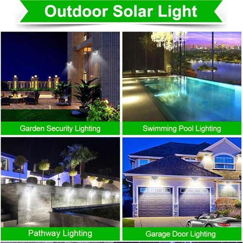 Mighty Solar Garden Lamp 100 Leds Sensor Solar Lamp Solar Powered Garden Lighting