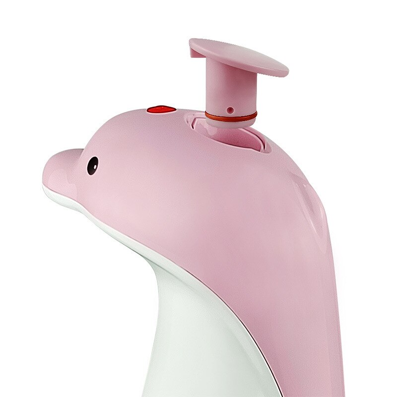 Automatic Intelligent Soap Dispenser Tabletop Dolphin Soap Dispenser Spray Foam Machine Hand Sanitizer Disinfector