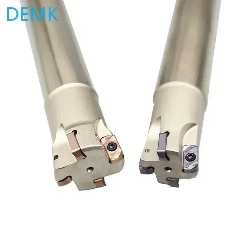 Serie EXN03R Supporto per fresatura bifacciale ad avanzamento rapido per LNMU0303 LNMU0303ZER Inserti in metallo duro di alluminio Fresa frontale CNC