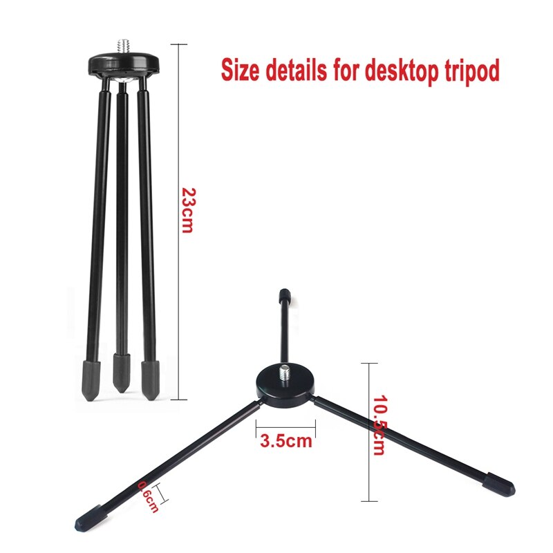 26CM Dimmable LED Ring Light Photo Phone Video Light Lamp with Tripods Selfie Stick Ring Light Phone Holder(Pink)