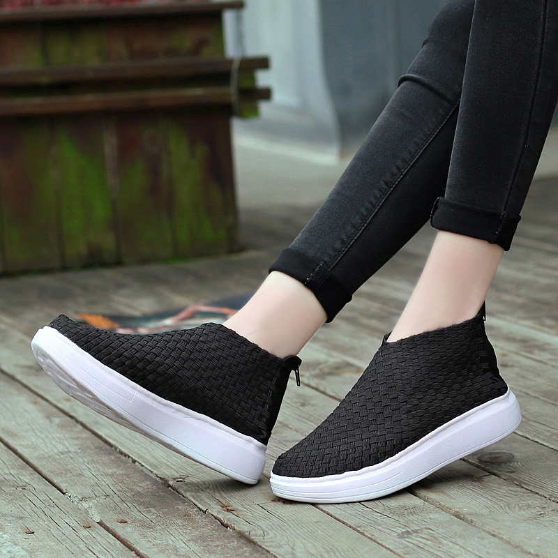 Women&#39;s Sport Shoes On The Platform Baskets Running Girl Shark Platform Sports Shoes Woman Sneakers Woman Summer Tennis