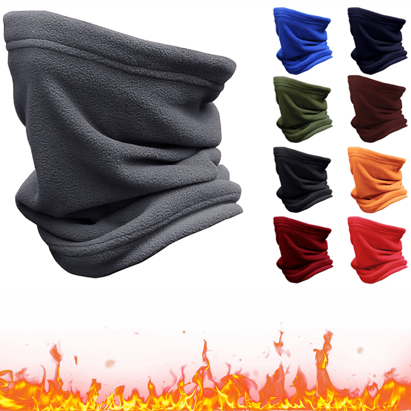 Calentador de cuello para hombre y mujer, bufanda de tubo para el cuello para motociclista, motocicleta, coche, a prueba de viento, a prueba de frío, ciclismo, cubierta de media cara, polaina para el cuello