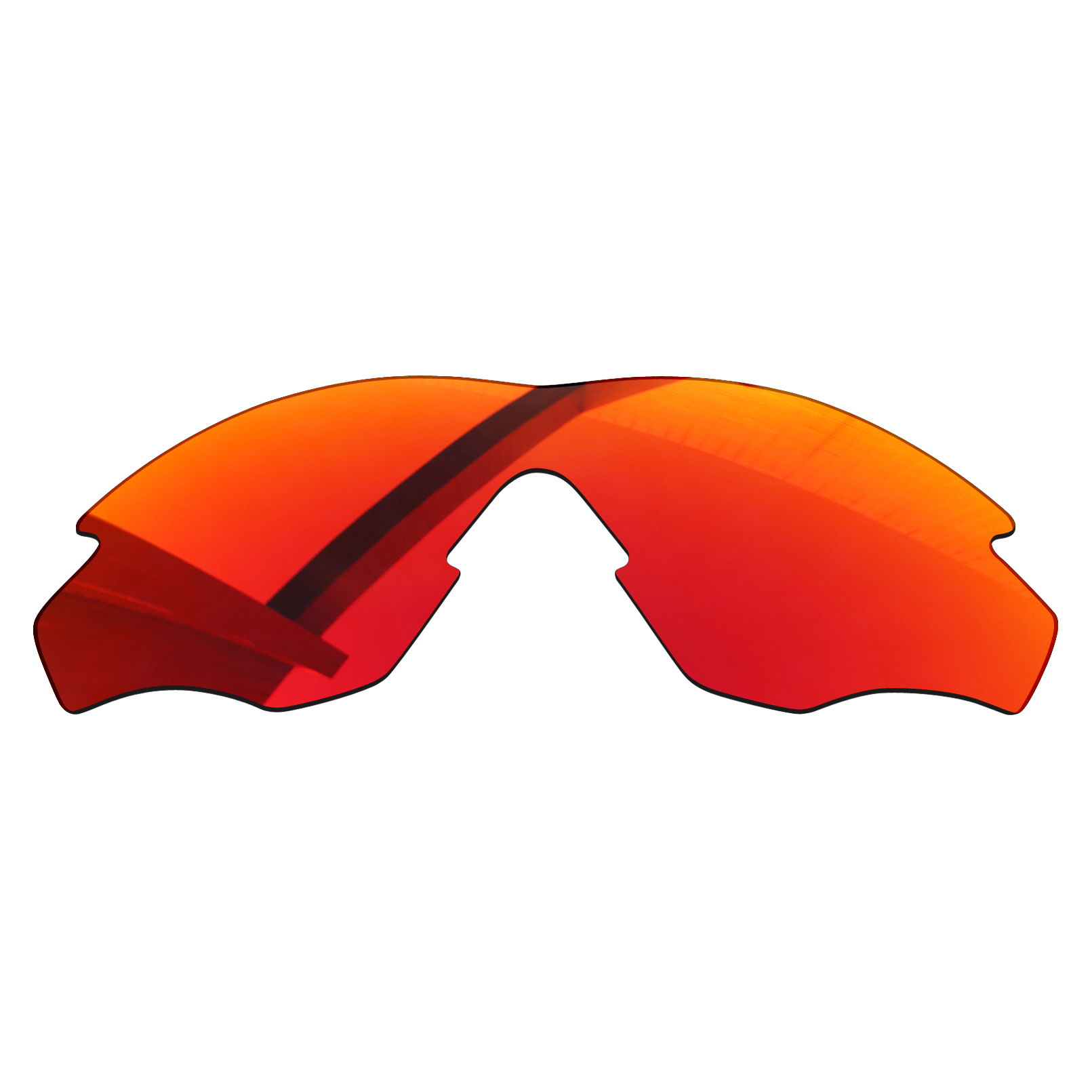 Alphax Polarisierte Ersatz Linsen für-Oakley M2 Rahmen XL OO9343 Rahmen Multi-Optionen: Agate Red