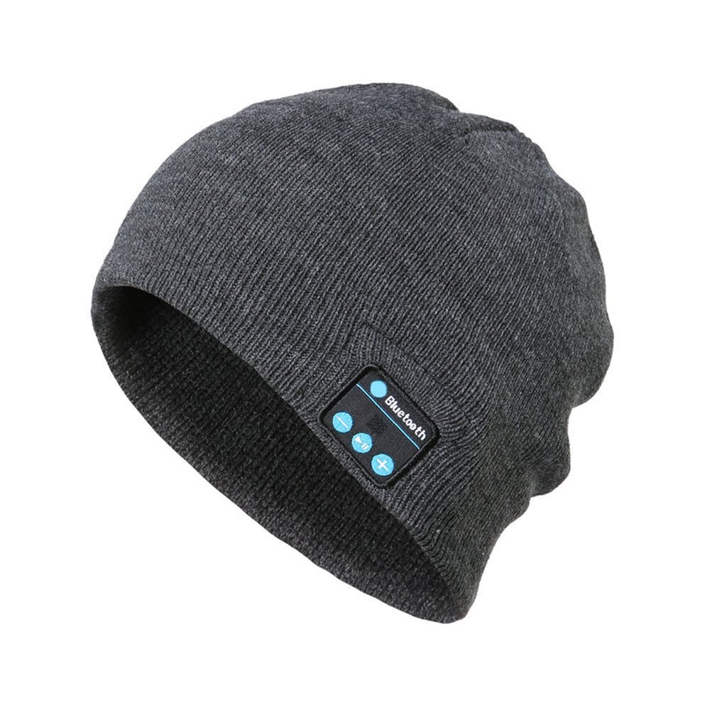 Wireless Bluetooth Headphones Music Hat Universal Smart Caps Winter Warm Beanies Knitted Hat With Speaker Mic for Outdoor Sports