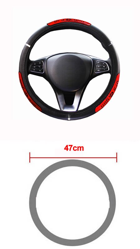 Bilrattedækseldiametre 36 38 40 42 45 47 50cm 7 størrelser, der skal vælges til bil-lastbil-bil-styling: 47 cm