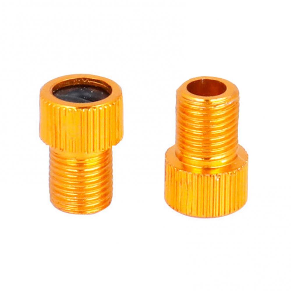 2 Stuks Aluminium Fiets Valve Converter Valve Adapter Fiets Buis Pomp Air Compressor Gereedschap