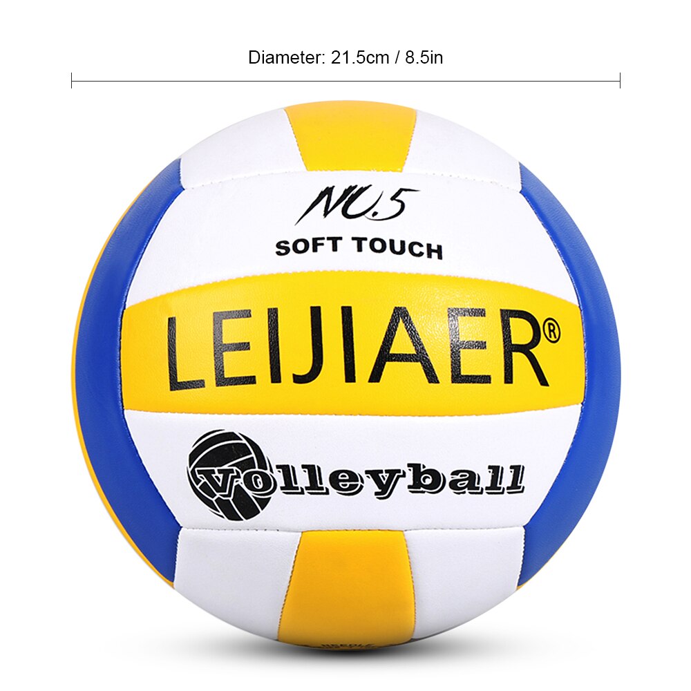 Soft Touch Volleyball Official Match Volleyballs Indoor Training Workout Exercise Equipment Volleyball Balls