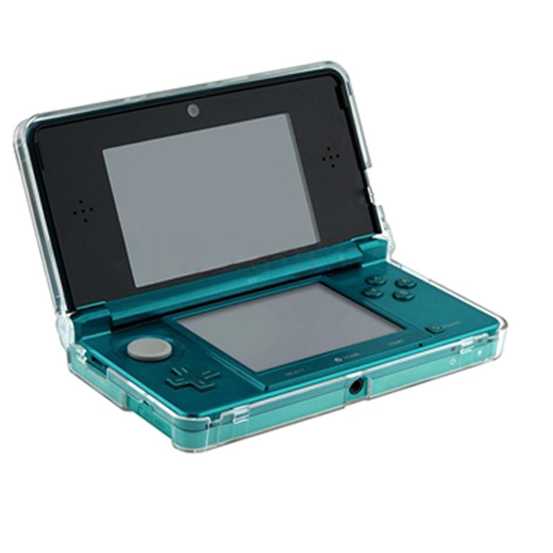 New Crystal Clear Duro Della Cassa Della Pelle Della Copertura di Protezione Completa di Plastica da gioco Accessorio della copertura di Caso per Nintendo 3DS N3DS Console