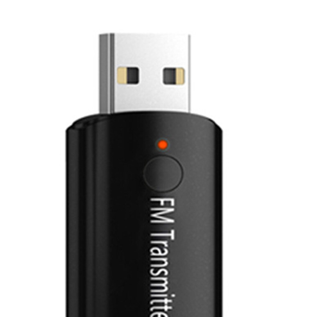 Transmisor FM Bluetooth 5,0 coche reproductor de música manos libres estéreo receptor USB con Bluetooth MODULADOR