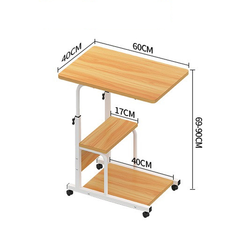 Nachtkastje Lifting Computer Laptop Tafel Mobiele Hoogte Verstelbare Hout + Stalen Frame Eenvoudige Lui Laptop Tafel Draagbare Stand Desk Xh