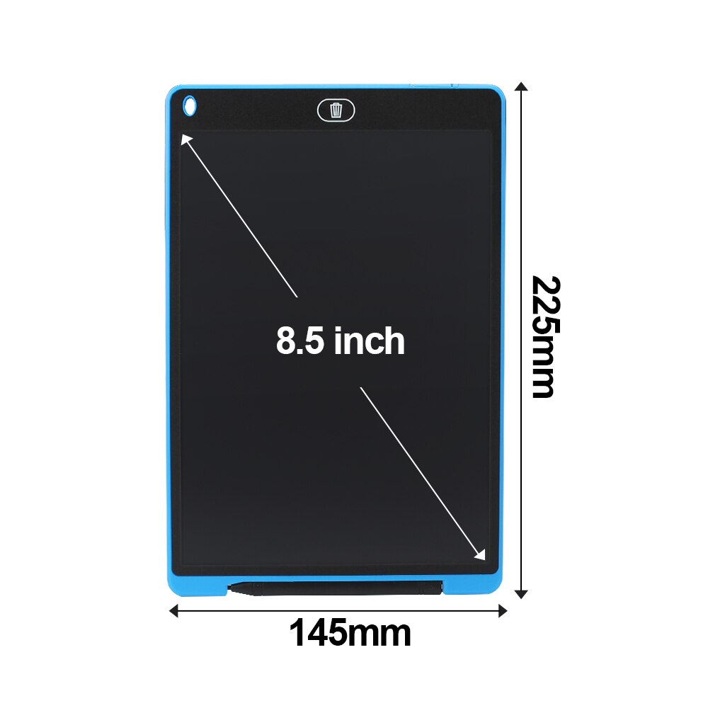 Graphic Tablet Drawing Tablet 8.5 12 Inch lcd Writing Tablet LED Light Drawing Pad Digital Board Electronic Smart Notebook: 8.5 inch Blue