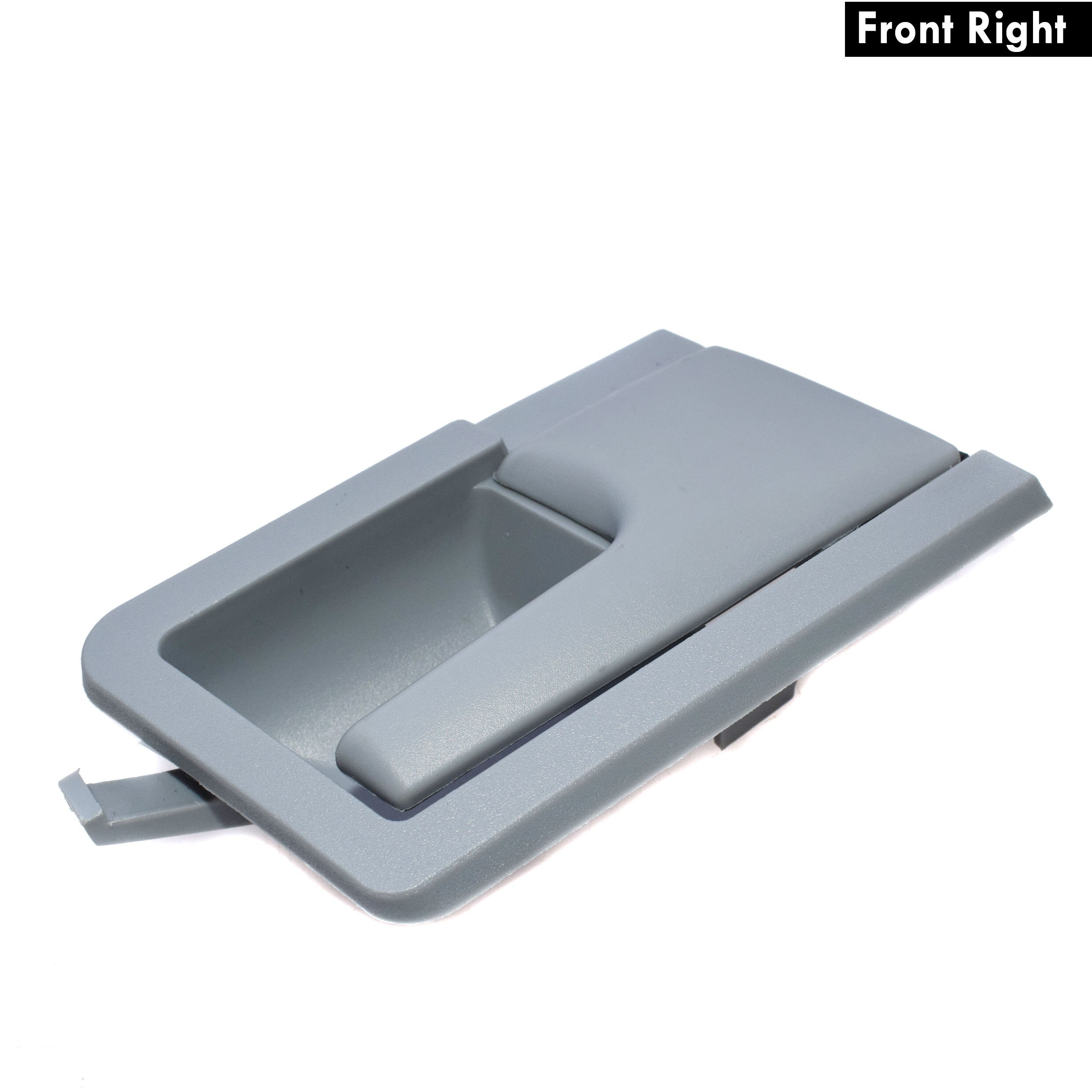 Grå svart innvendig dørhåndtak foran venstre høyre for vw transporter caravelle  t4 1990-2003,  eurovan 1992-2003 701837019, 7 d 0837020: Foran høyre grå